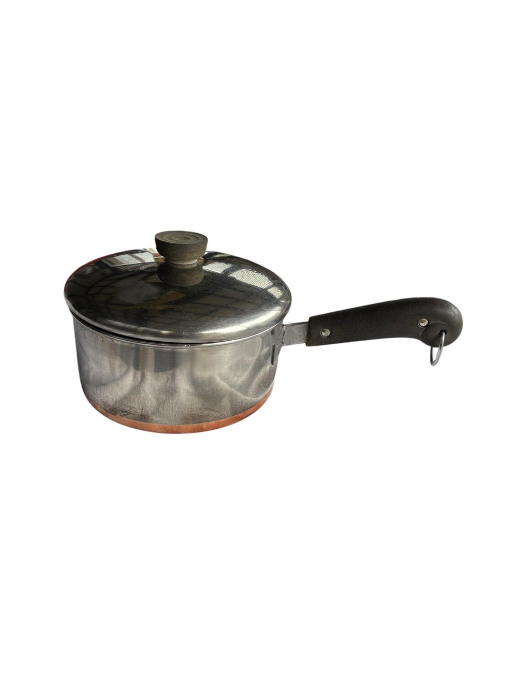 Read Revere Ware - 1801 Copper Bottom 2 Qt 7" Sauce Pan with Lid